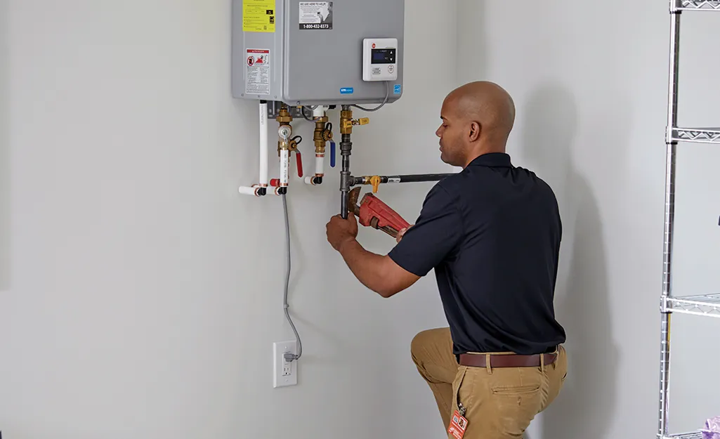plumbers tankless water heaters