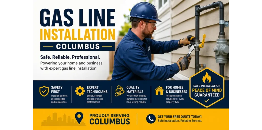 Professional Gas Line Installation for a Safe & Comfortable Home